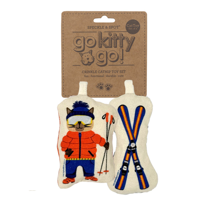 Go Kitty Go Cat Toy Set | Ski Kitty