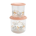 Good Lunch Snack Containers | Puppies & Poppies | Large