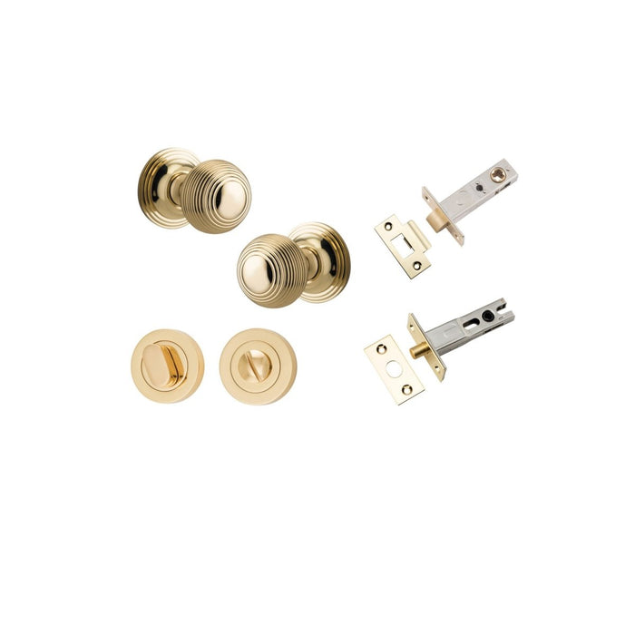 Polished Brass / Privacy Set (Latch & Bolt Included)