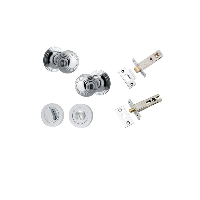 Polished Chrome / Privacy Set (Latch & Bolt Included)