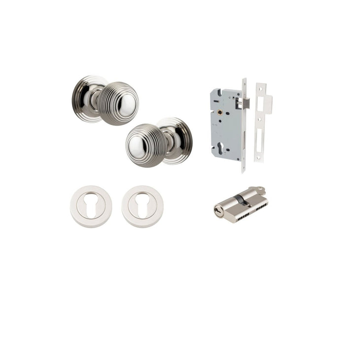 Polished Nickel / Key/Key Entrance Kit (Lock & Key Cylinder Included)