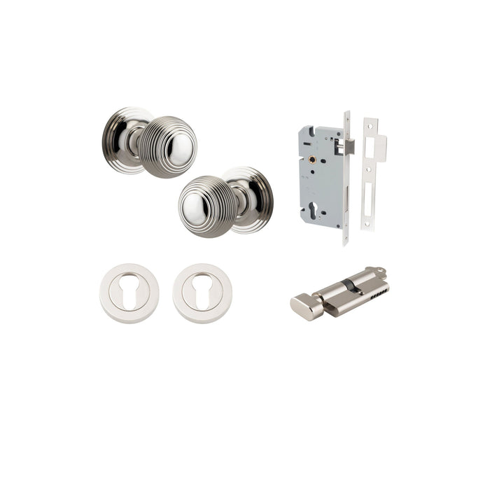 Polished Nickel / Key/Turn Entrance Kit (Lock & Key Cylinder Included)