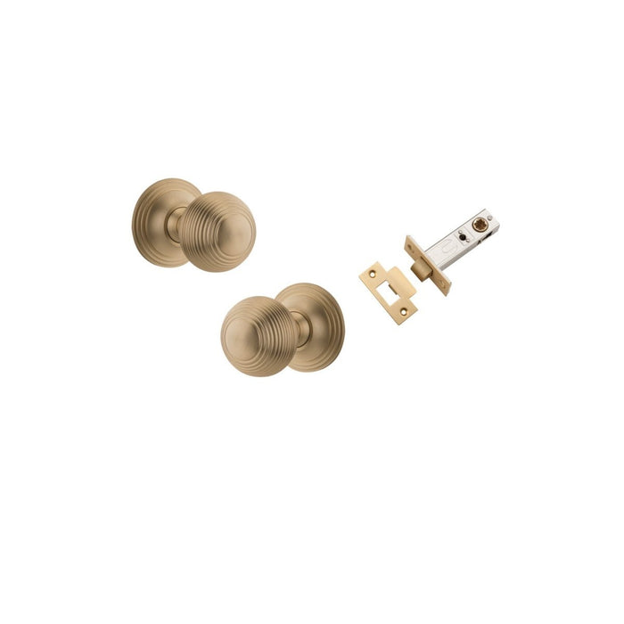 Brushed Brass / Passage Set (Latch Included)