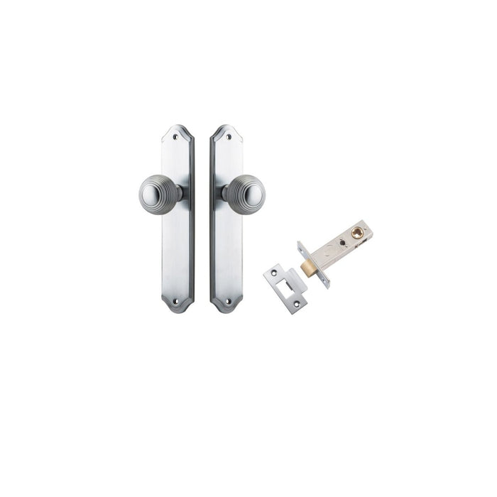 Brushed Chrome / Passage Set (Latch Included)