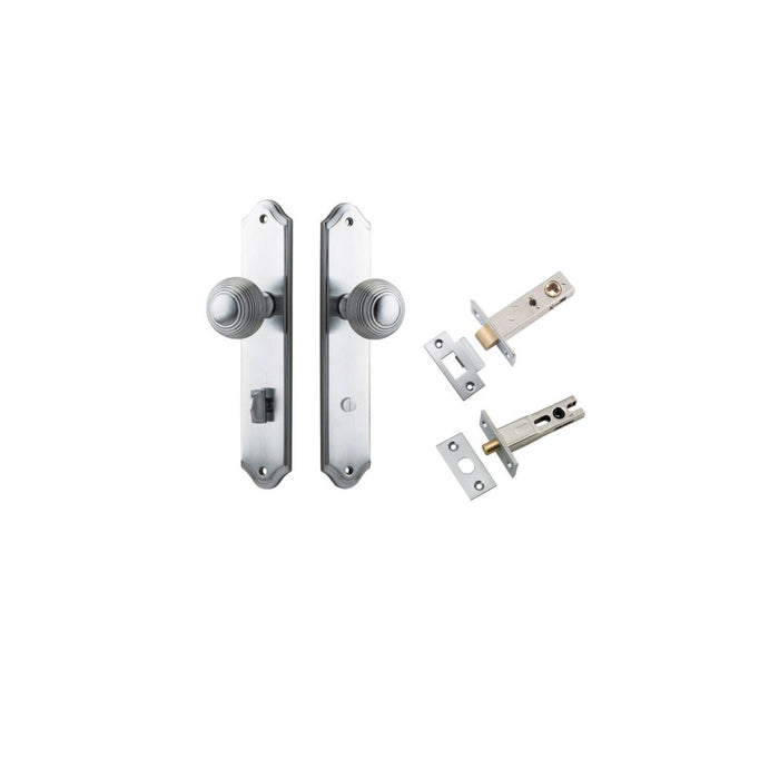 Brushed Chrome / Privacy Kit (Bolt and Latch Included)