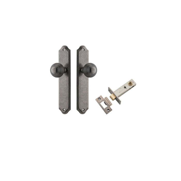 Distressed Nickel / Passage Set (Latch Included)