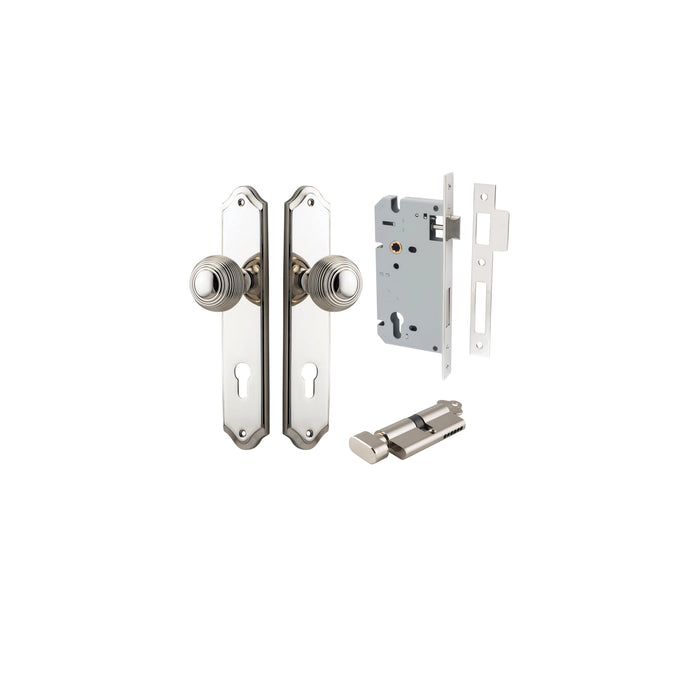 Polished Nickel / Key/Turn Entrance Kit (Lock & Key Cylinder Included)