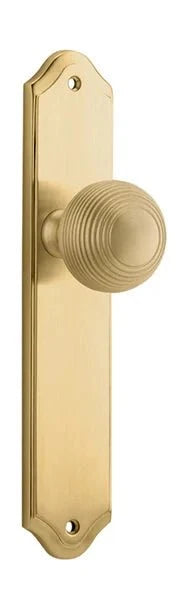 Brushed Brass / Knob Set Only