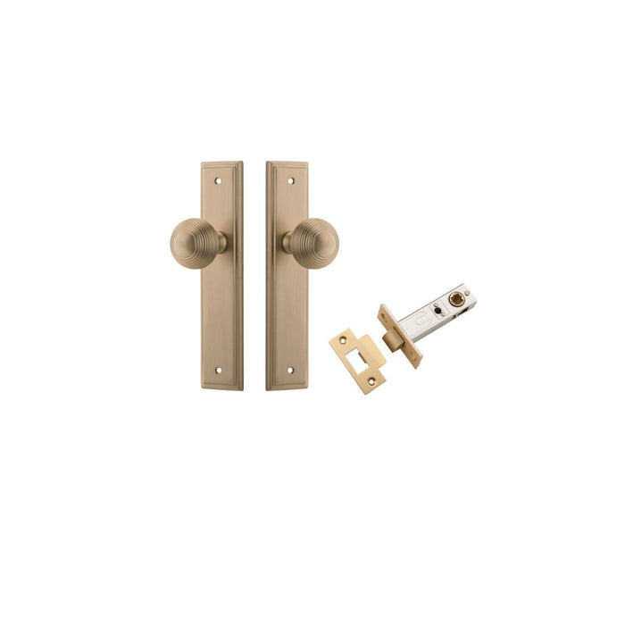 Brushed Brass / Passage Set (Latch Included)