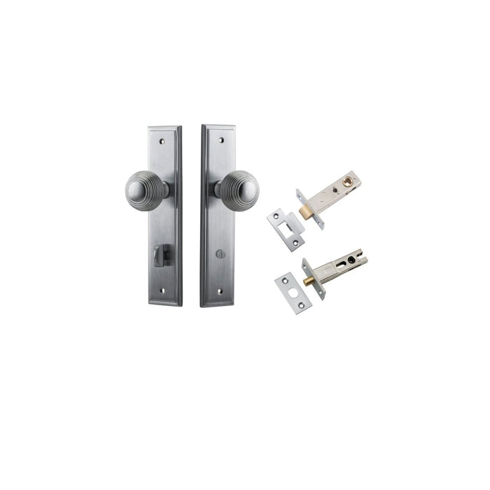 Brushed Chrome / Privacy Kit (Bolt and Latch Included)