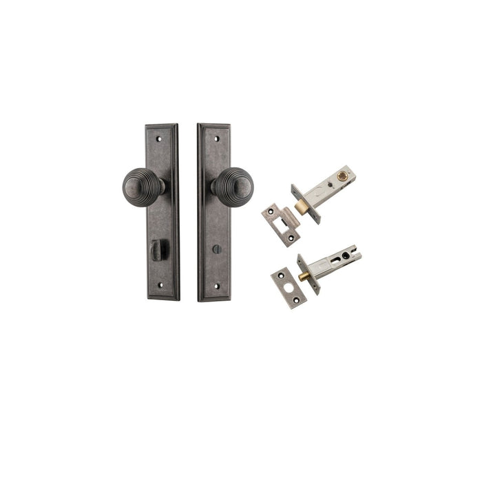 Distressed Nickel / Privacy Kit (Bolt and Latch Included)