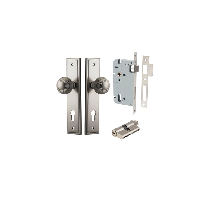 Satin Nickel / Key/Key Entrance Kit (Lock & Key Cylinder Included)