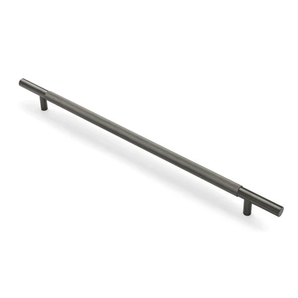 Gunmetal Knurled Appliance/Door Pull - Charmian - Manovella