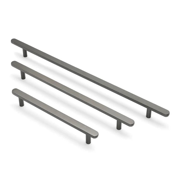 Gunmetal Oval Profile Appliance/Door Pull - Imogen - Manovella