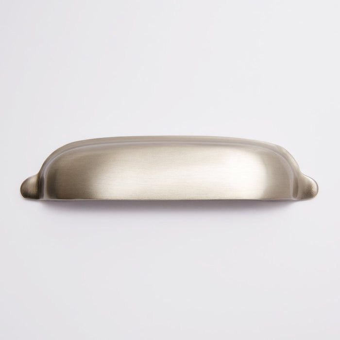 Halifax Hooded Cup Pull - Satin Nickel By Hepburn - Entry - Point - HPSN - Hepburn Hardware