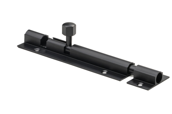 Heavy Duty Barrel Bolt – 150mm – Smooth Black