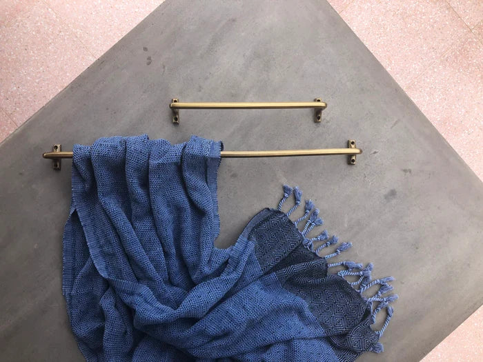 Henley 300mm Rail - Acid Washed Brass By Hepburn
