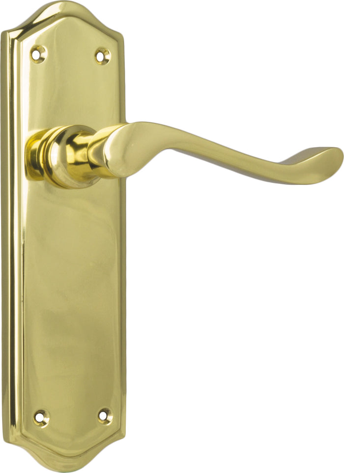 Polished Brass / Lever Set Only