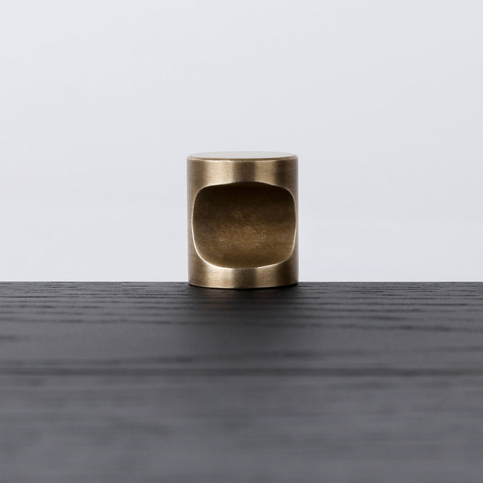 HH x Ren Knob - Acid Washed Brass By Hepburn