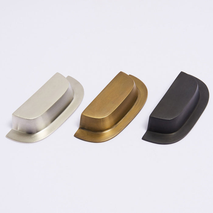 Highland Cup Pull - Satin Nickel By Hepburn