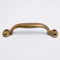 Highland Handle - Acid Washed Brass By Hepburn - Entry - Point - HICAWB - Hepburn Hardware