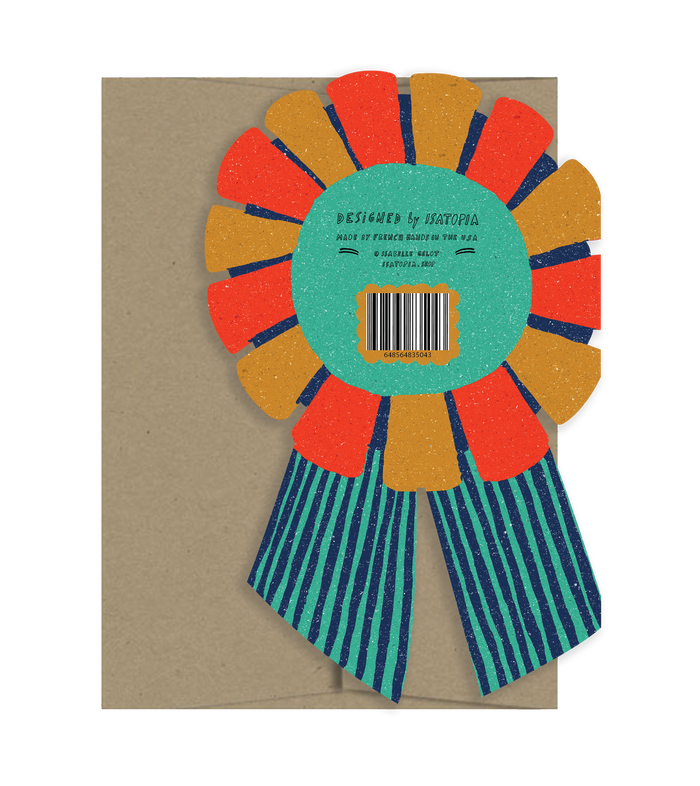 Hip Hip Hooray Medallion Card