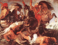 Hippopotamus and Crocodile Hunt by Peter Paul Rubens Reproduction Oil Painting on Canvas