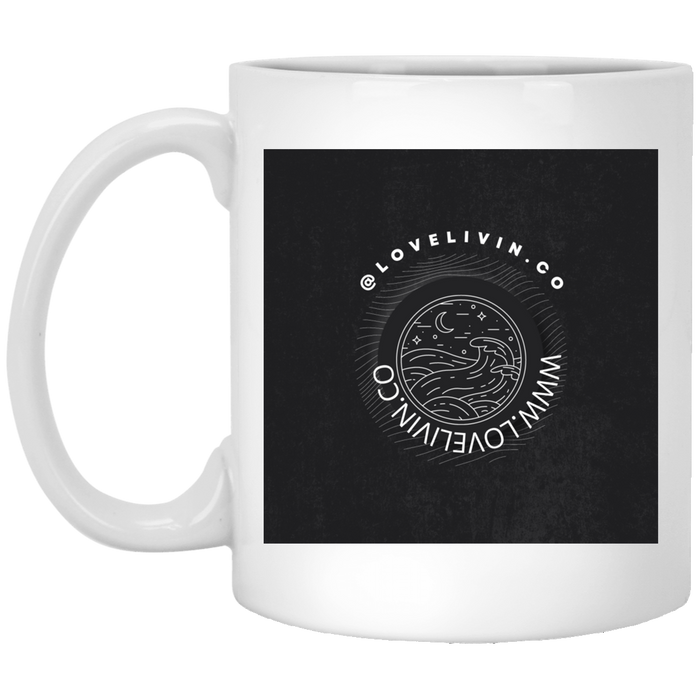 Independence day. LOVELIVIN- 11 oz. White Mug