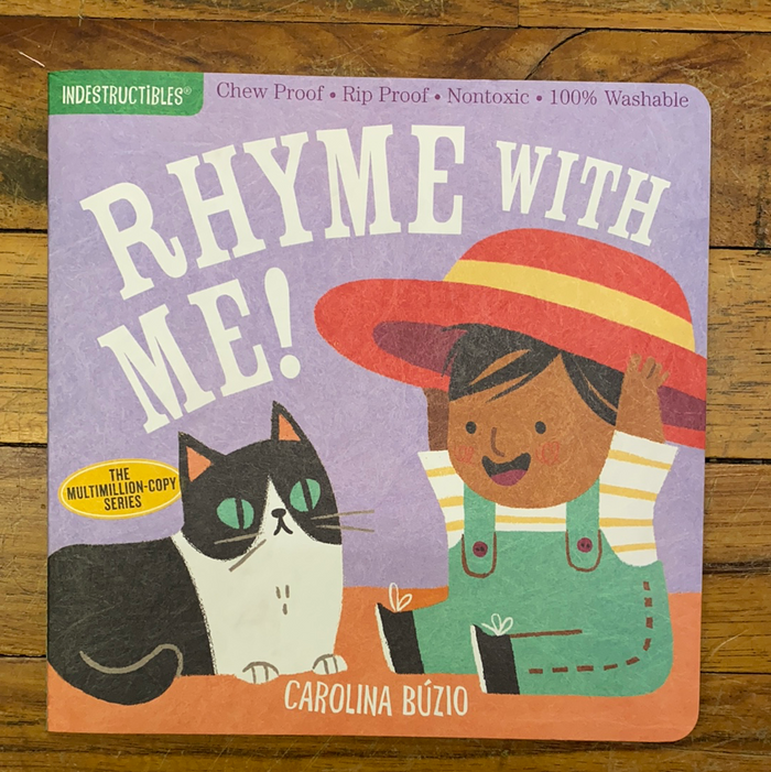 INDESTRUCTIBLE CHILD BOOK RHYME WITH ME