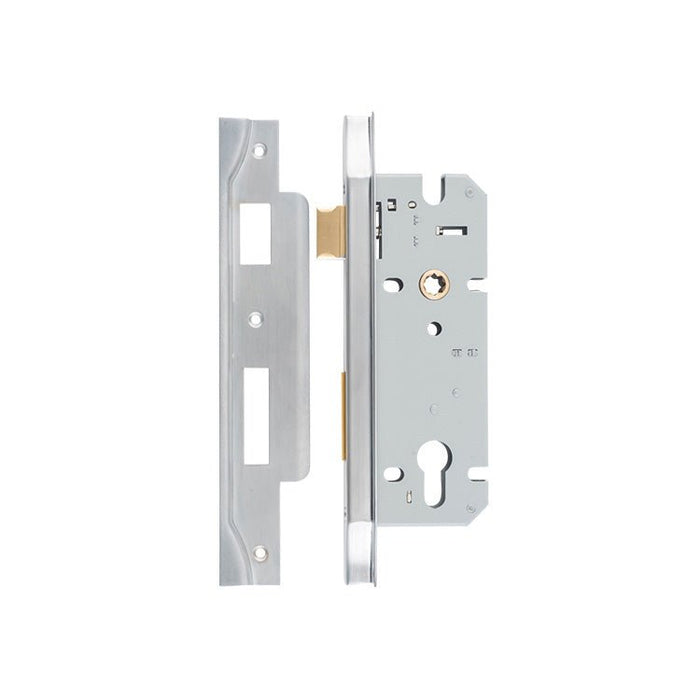 IVER 85mm Euro Rebated Mortice Lock – 45mm and 60mm Backset - Entry - Point - 6060 - Iver