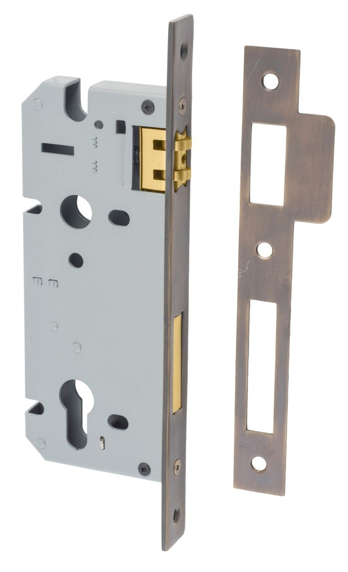 IVER 85mm Euro Roller Mortice Lock – 45mm and 60mm Backset - Entry - Point - 6038 - Iver