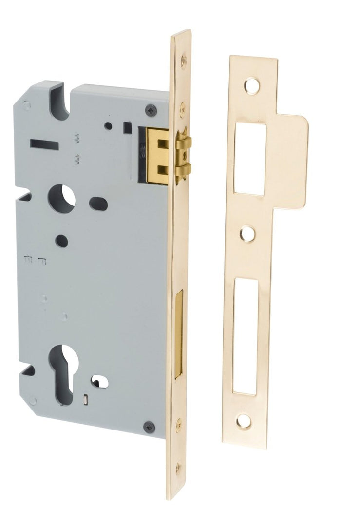 IVER 85mm Euro Roller Mortice Lock – 45mm and 60mm Backset - Entry - Point - 6031 - Iver