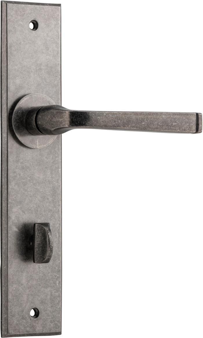 Distressed Nickel / Privacy Pair (Handles Only)