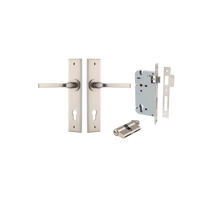 Satin Nickel / Entrance Kit (Key/Key)