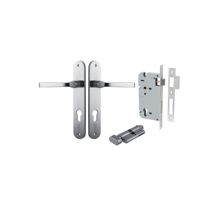 Brushed Chrome / Entrance Kit (Key/Thumb)