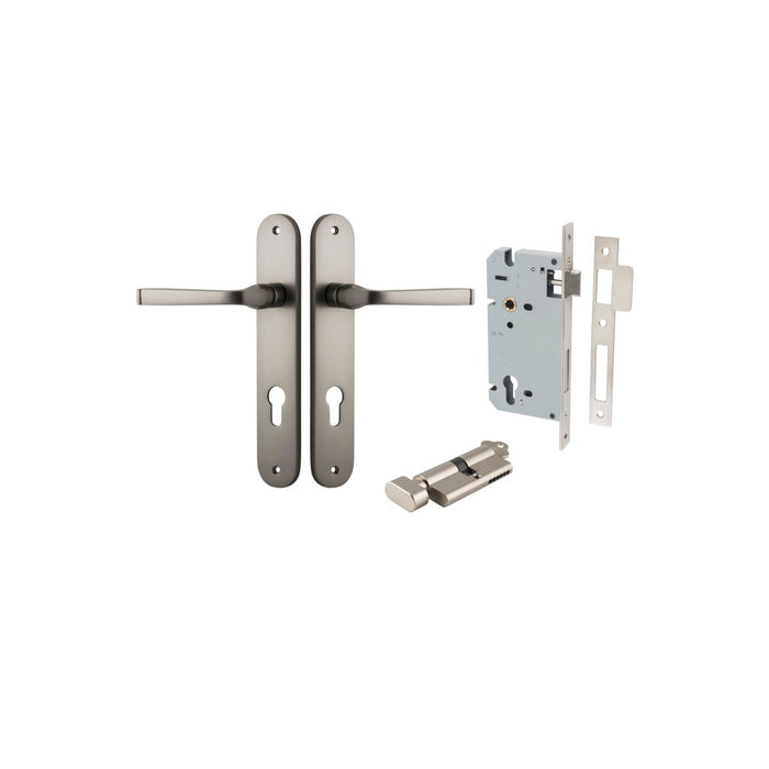 Satin Nickel / Entrance Kit (Key/Thumb)