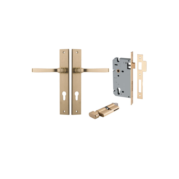 Brushed Brass / Entrance Kit (Key/Thumb)