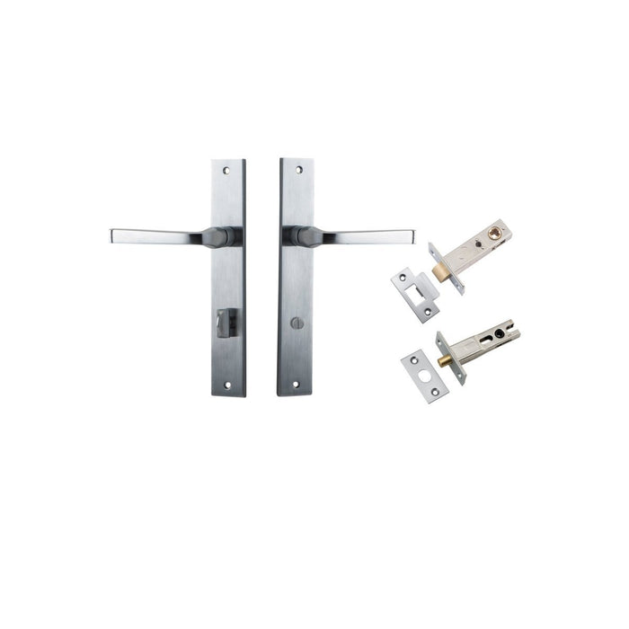 Brushed Chrome / Privacy Set