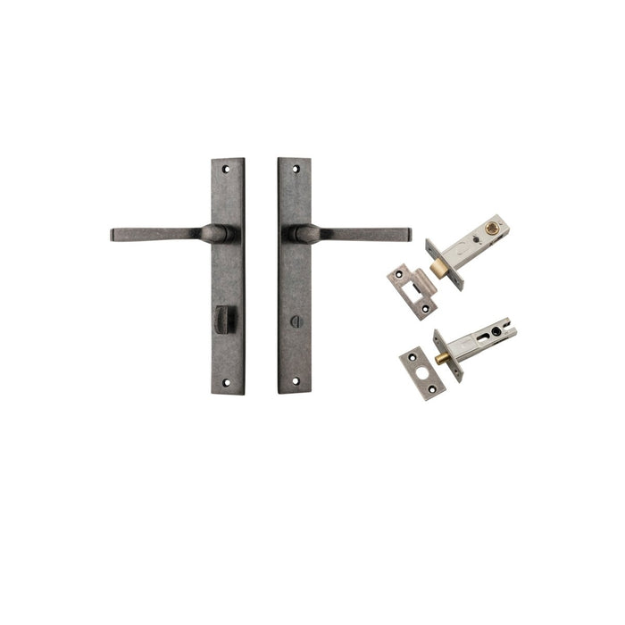 Distressed Nickel / Privacy Set
