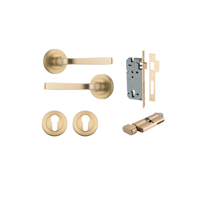 Brushed Brass / Entrance Kit (Key/Thumb)