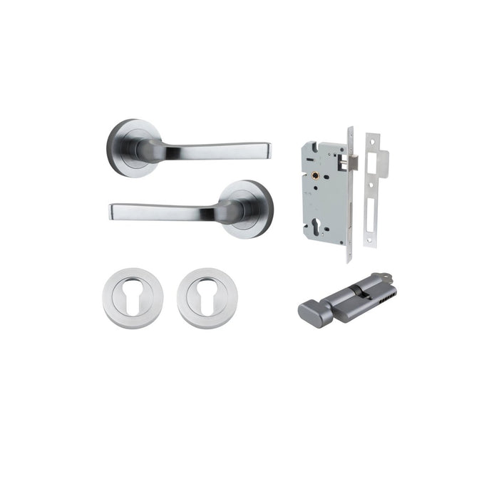 Brushed Chrome / Entrance Kit (Key/Thumb)