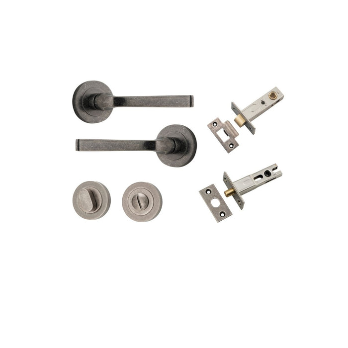 Distressed Nickel / Privacy Set (Separate Kit)