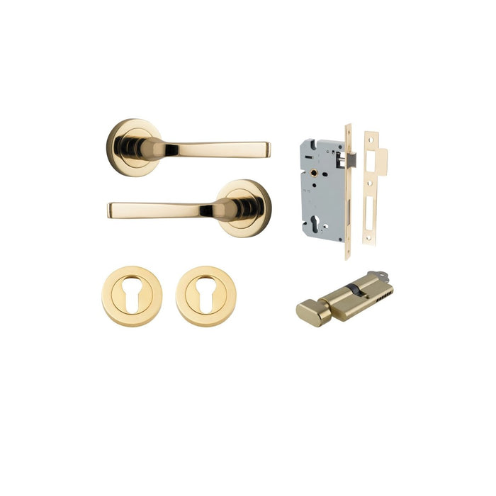 Polished Brass / Entrance Kit (Key/Thumb)