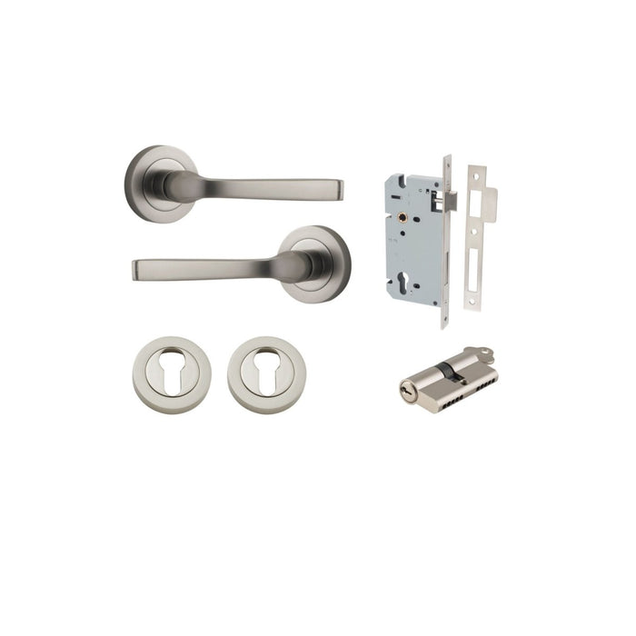 Satin Nickel / Entrance Kit (Key/Key)