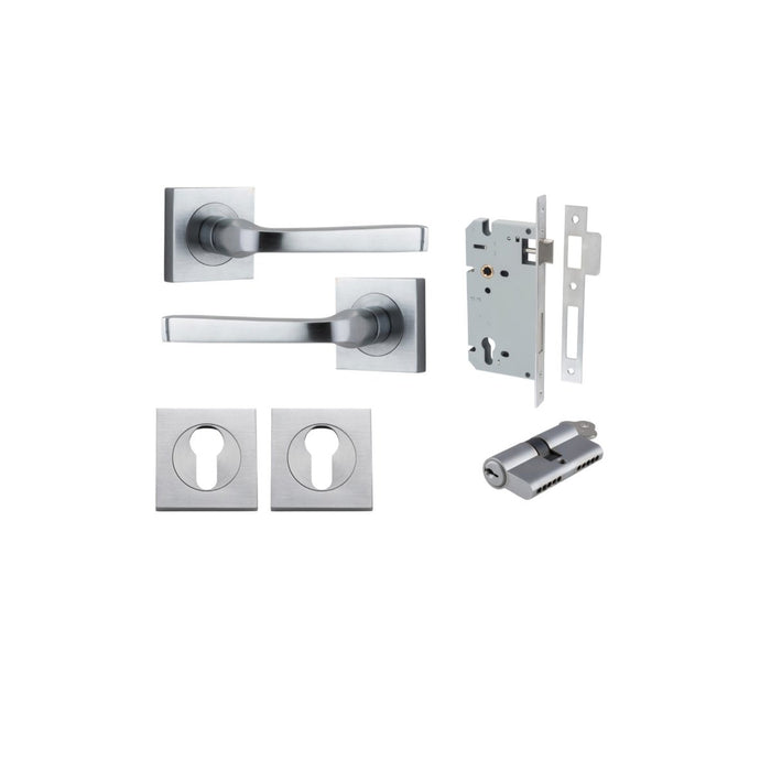 Brushed Chrome / Entrance Kit (Key/Key)