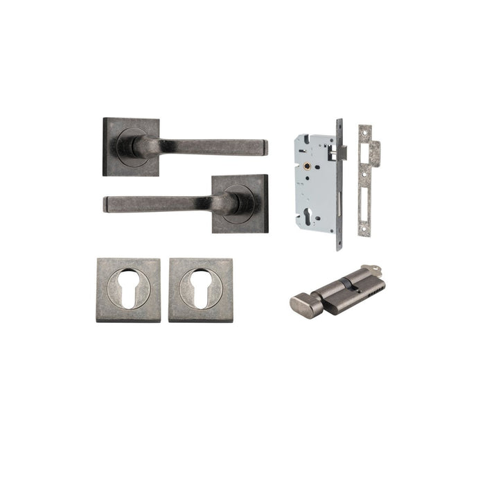 Distressed Nickel / Entrance Kit (Key/Thumb)