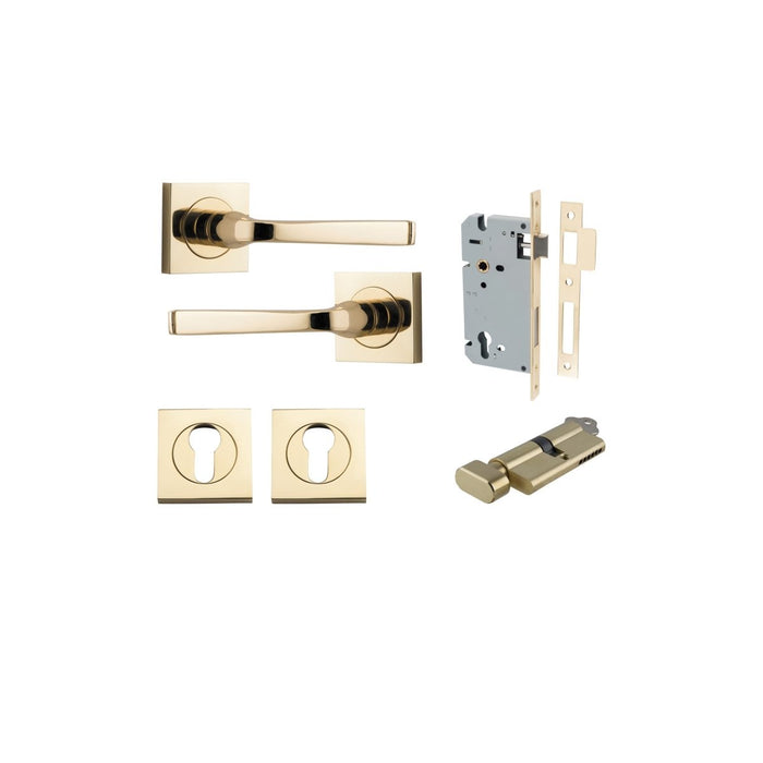 Polished Brass / Entrance Kit (Key/Thumb)