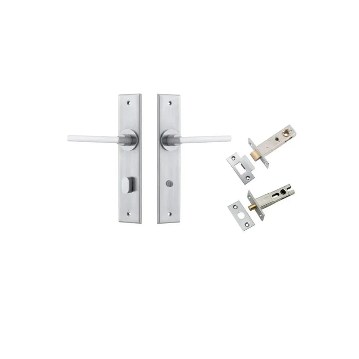 Brushed Chrome / Privacy Set
