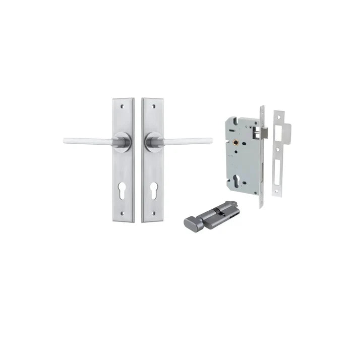 Brushed Chrome / Entrance Kit (Key/Turn)