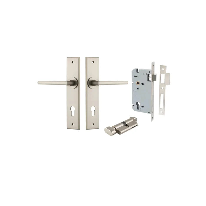 Satin Nickel / Entrance Kit (Key/Turn)